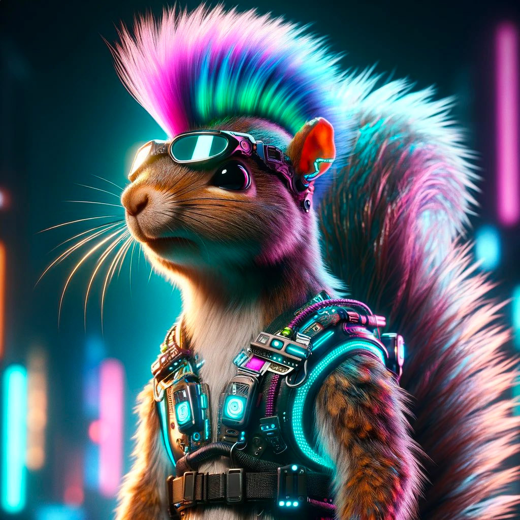 Punk Squirrel